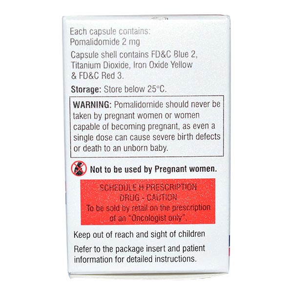 Pomalid Pomalidomide Capsules — Pomalidomide 2mg view 2