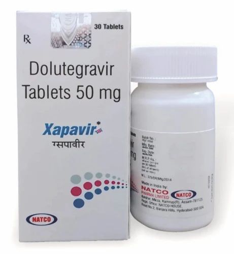 Xapavir Dolutegravir 50mg Tablet โ Dolutegravir 50 mg 50mg