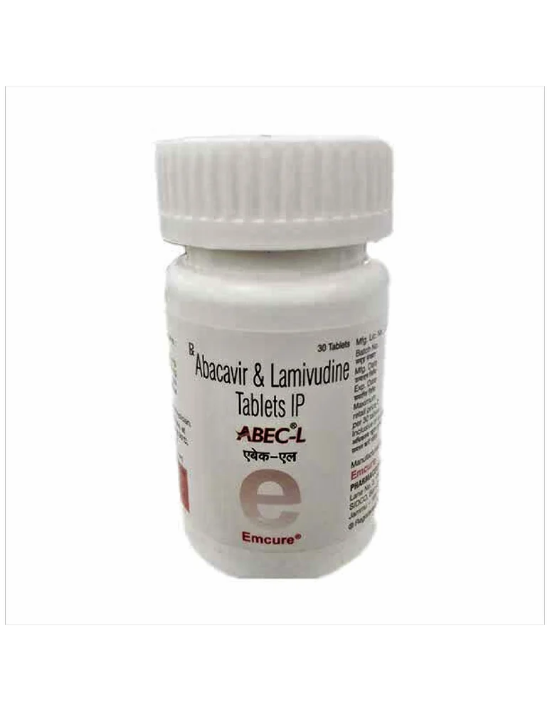 Abacavir And Lamivudine - ABEC-L Tablets โ Abacavir N/A