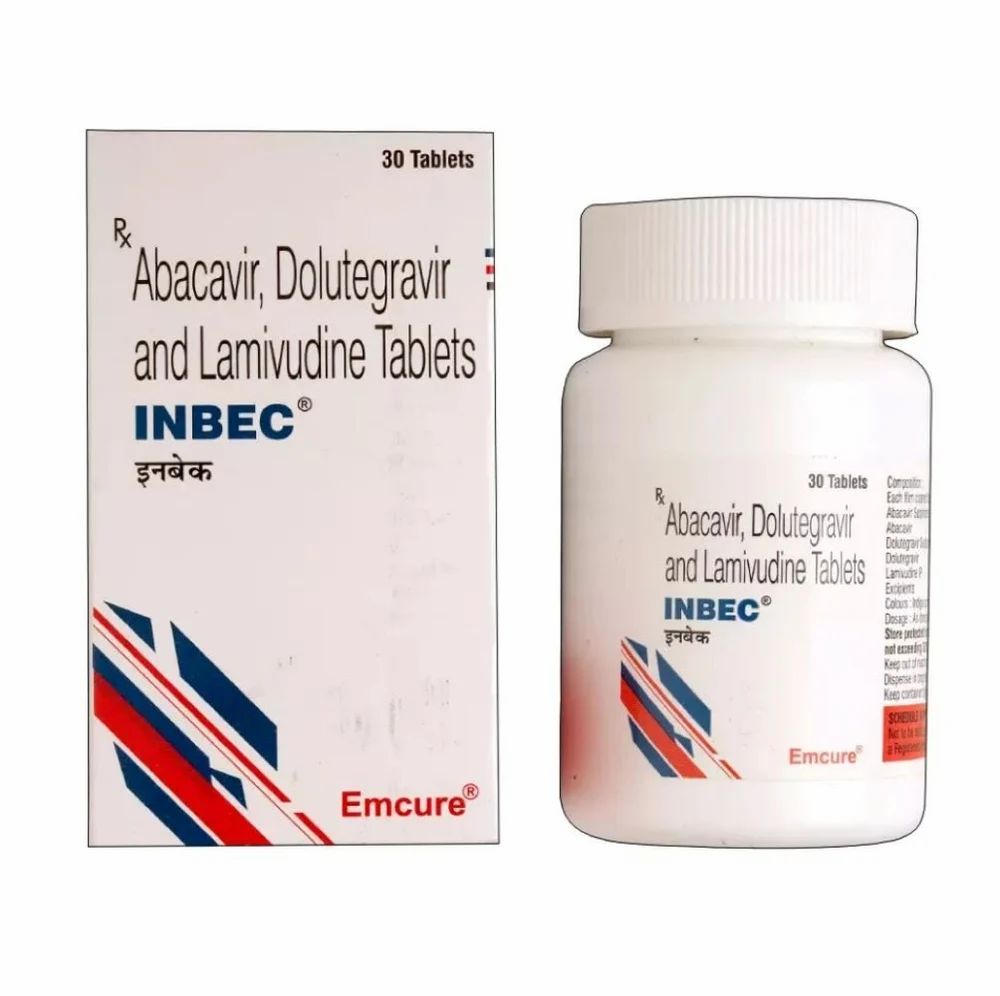 Abacavir Dolutegravir And Lamivudine 600/50/300 Tablets โ INBEC N/A