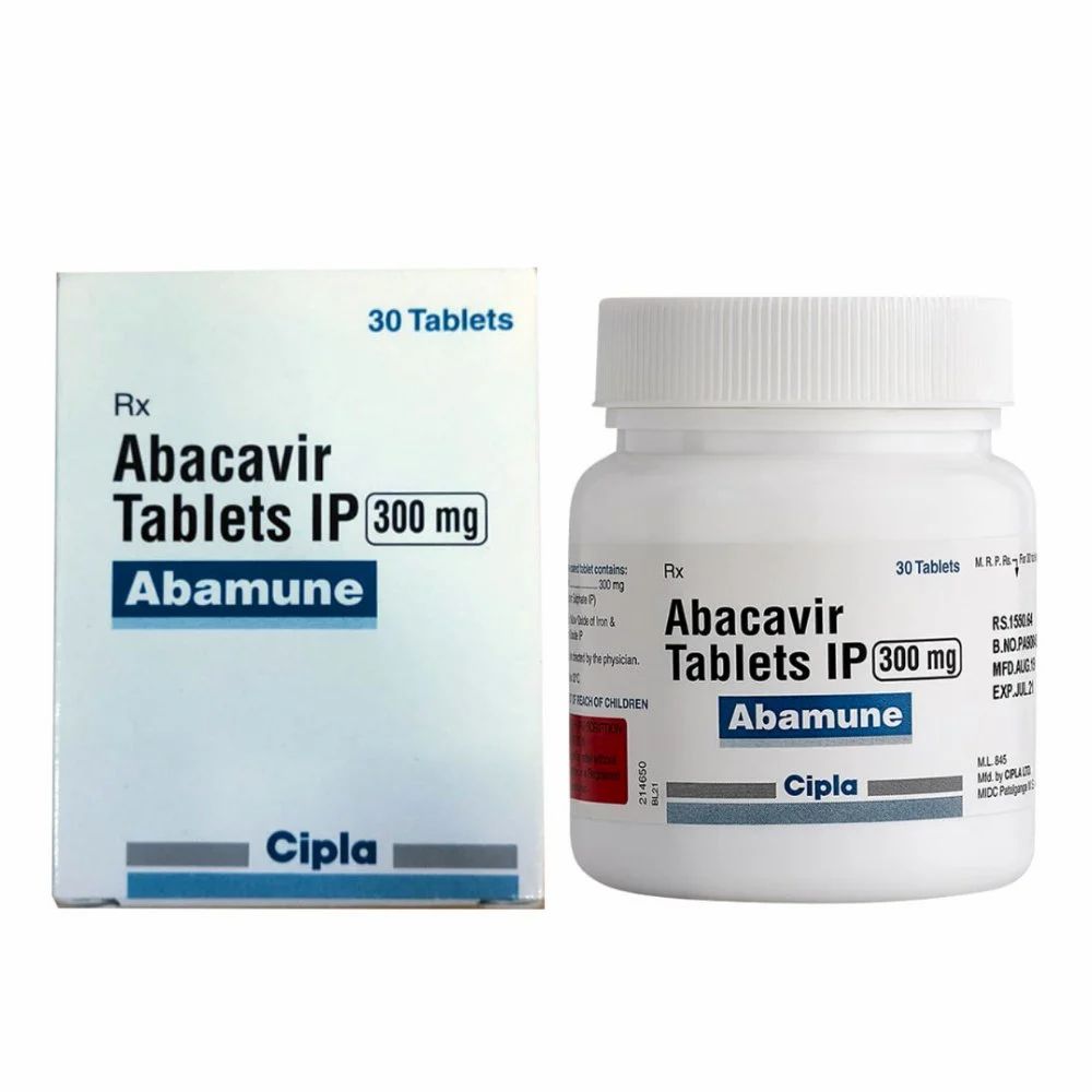 Abamune Abacavir 300 mg Tablet โ Abamune 300mg 300 mg