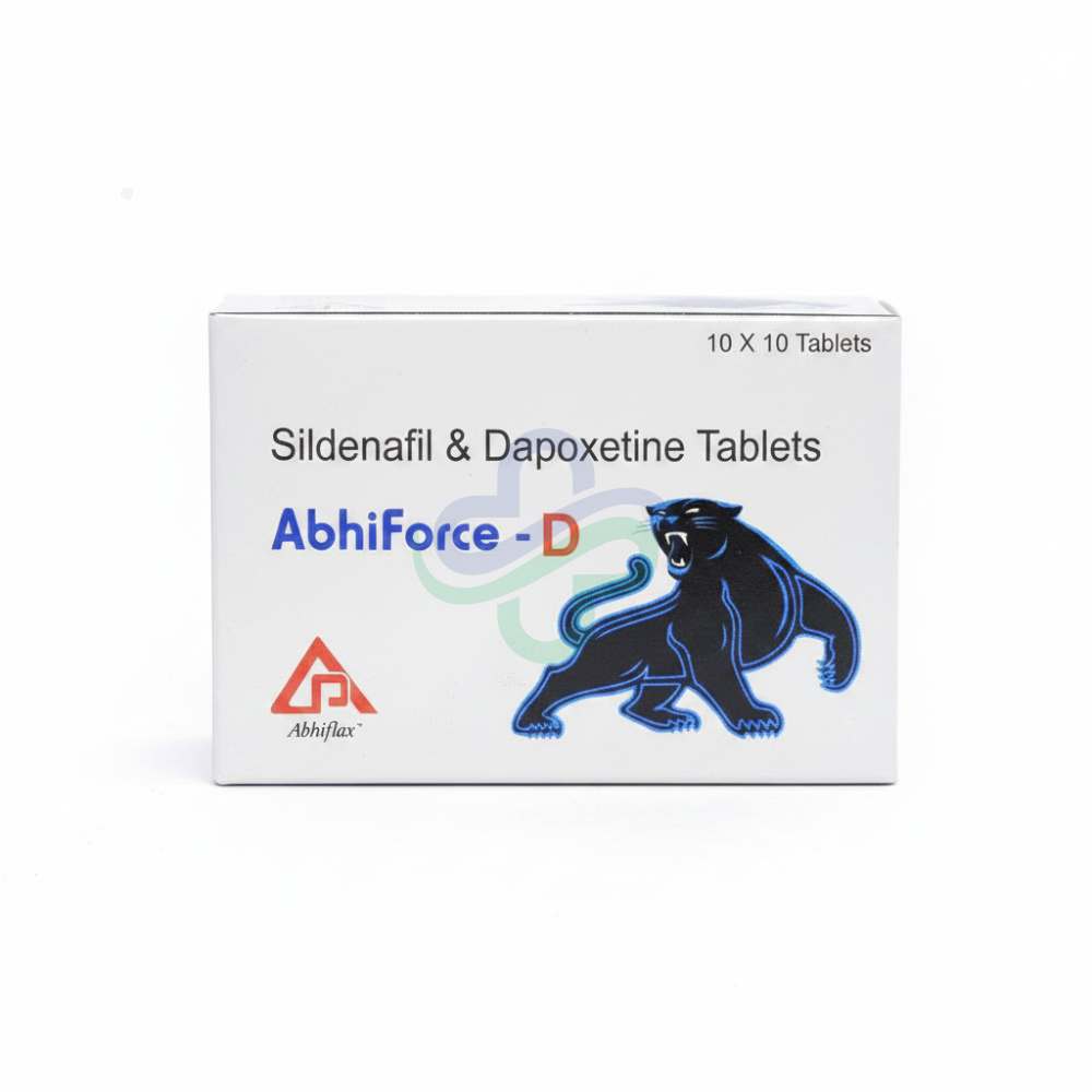 Abhiforce D Tablet — Abhiforce D Sildenafil & Dapoxetine Sildenafil & Dapoxetine Tablet