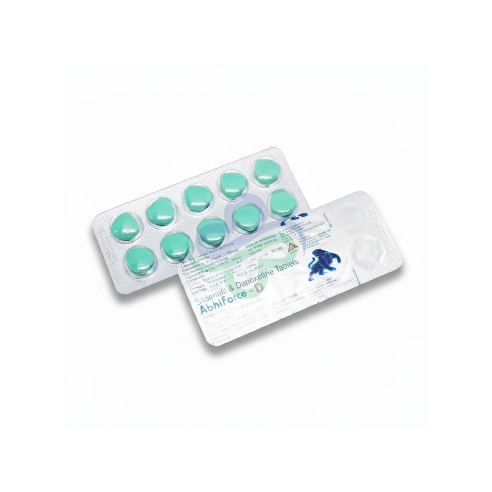 Abhiforce D Tablet — Abhiforce D Sildenafil & Dapoxetine Sildenafil & Dapoxetine Tablet view 3