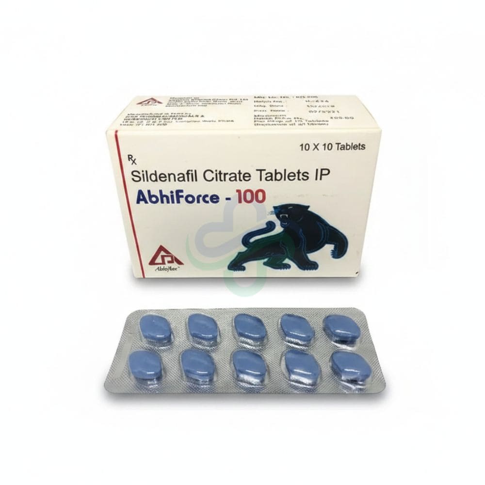 Abhiforce 100mg - Sildenafil 100mg Tablets — Abhiforce 100mg 100mg view 3