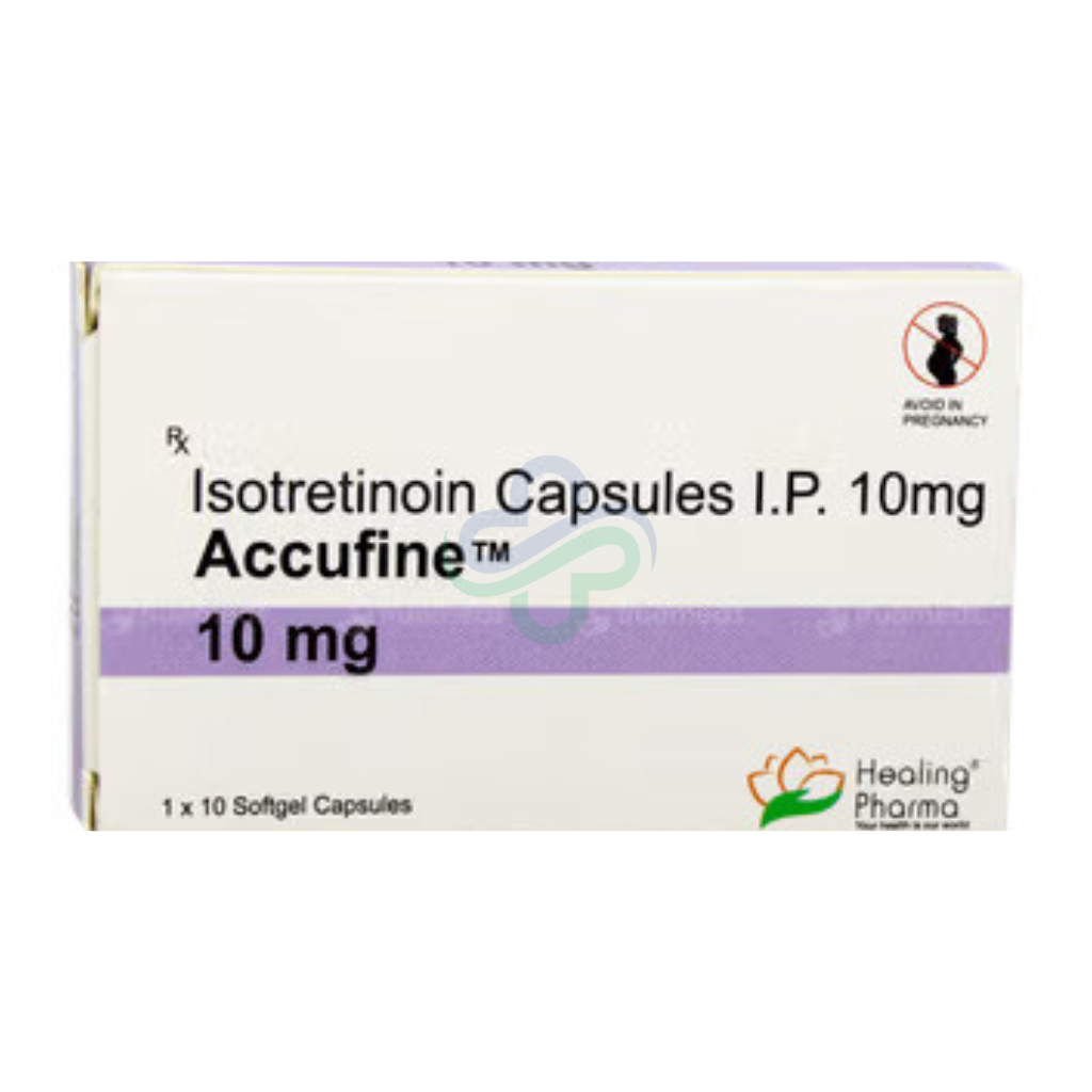 Accufine 10Mg Isotretinoin Capsule — Accufine 10mg 10Mg view 3