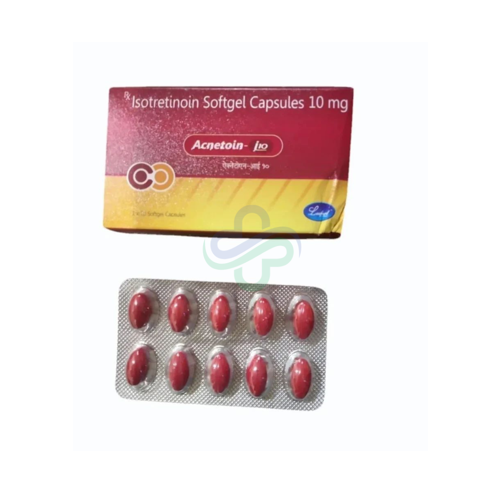 Acnetoin Isotretinoin 10mg Capsules — Acnetoin 10mg 10mg view 4