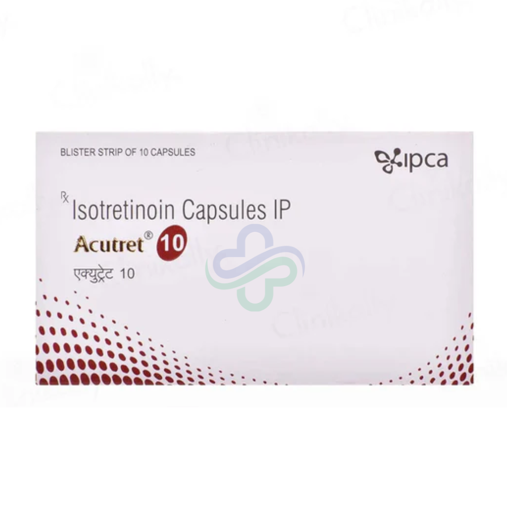 Acutret Isotretinoin 10mg Capsules — Acutret 10mg 10mg view 3