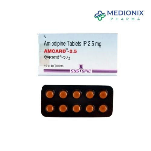 Amcard Amlodipine 2.5 mg — Amlodipine 2.5 mg view 2