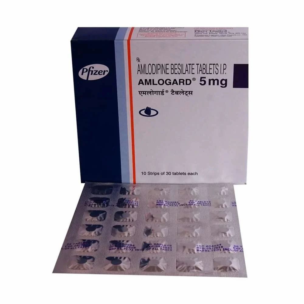 Amlodipine Amlogard 5mg Tablet — Amlodipine 5 mg view 3