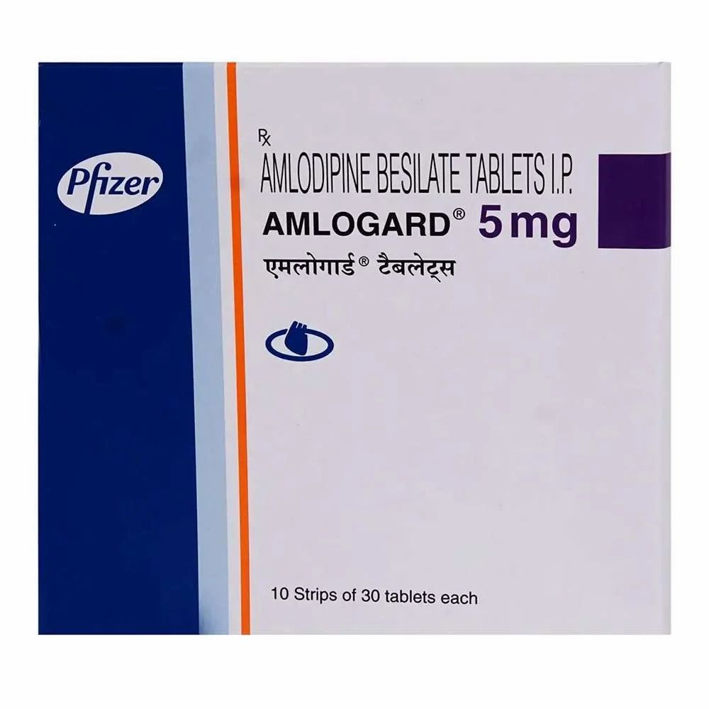 Amlodipine Amlogard 5mg Tablet — Amlodipine 5 mg