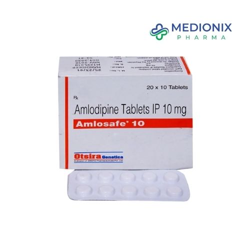 Amlosafe Amlodipine 10 mg Tablets — Amlodipine 10 mg