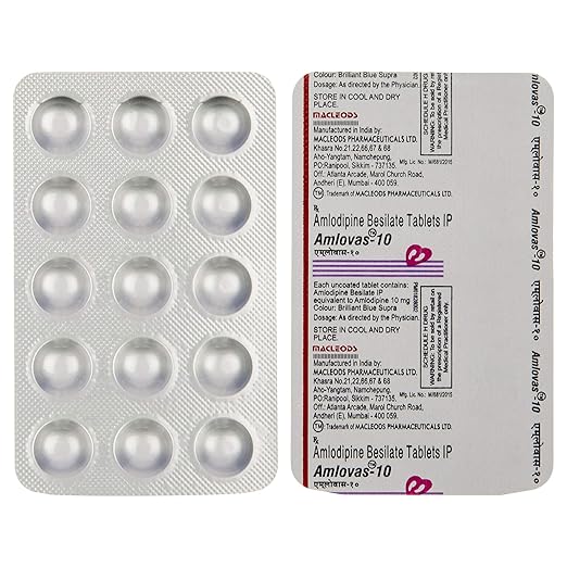 Amlovas Amlodipine 10 mg Tablets — Amlodipine 10 mg view 4