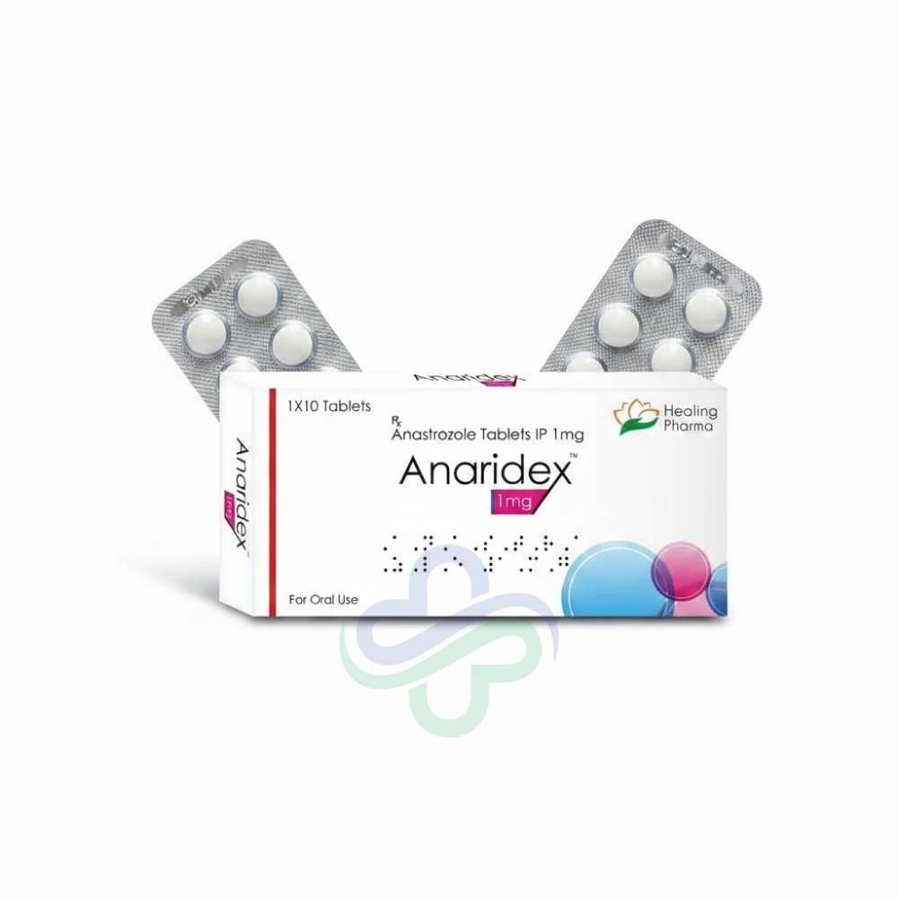 Anastrozole 1mg Tablet-Anaridex — Anastrozole 1mg view 2
