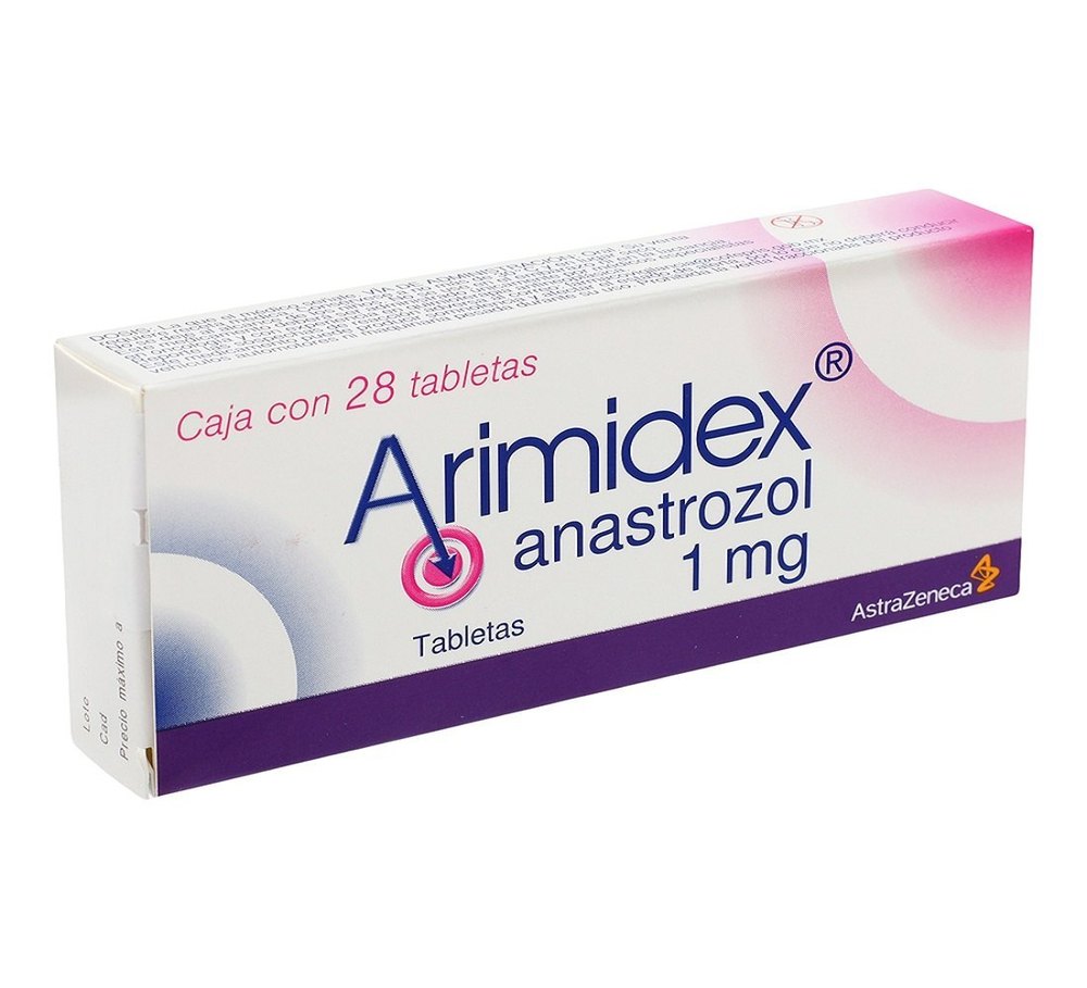 Arimidex Anastrozole 1mg — Anastrozole 1mg view 2