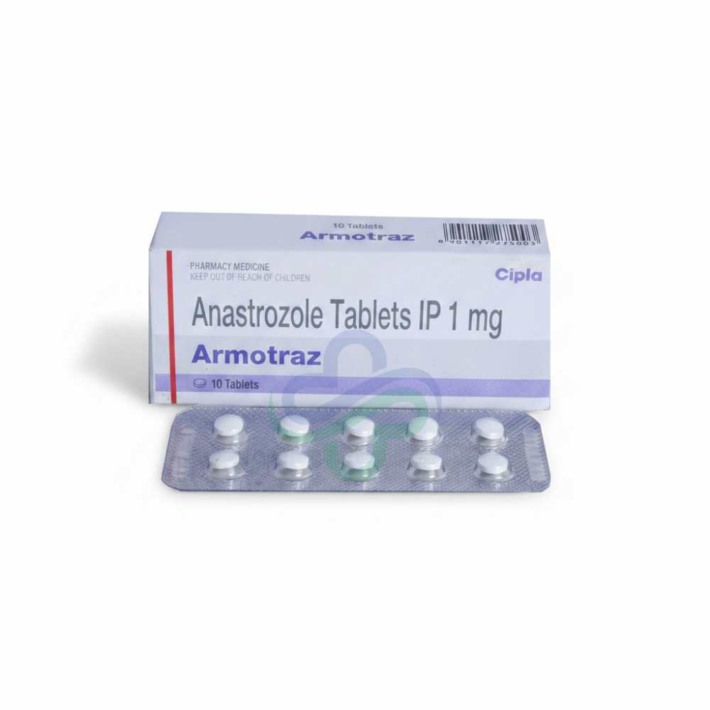 Armotraz 1mg Anastrozole Tablet β Anastrozole 1mg view 3