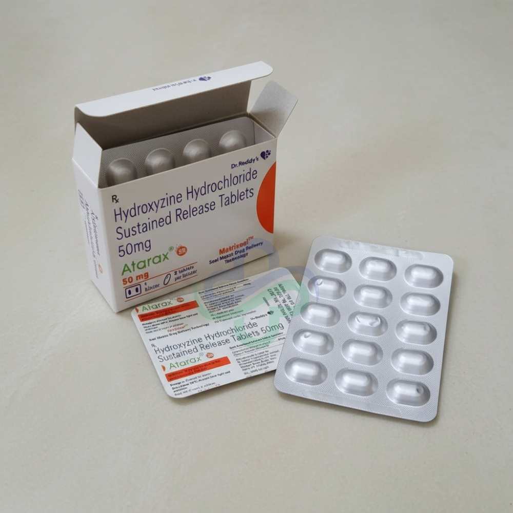 Atarax-Hydroxyzine 50mg Tablets β Hydroxyzine 50mg view 4