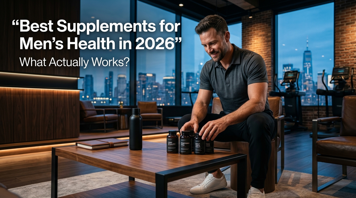 Best Supplements for Men’s Health in 2026: What Actually Works?