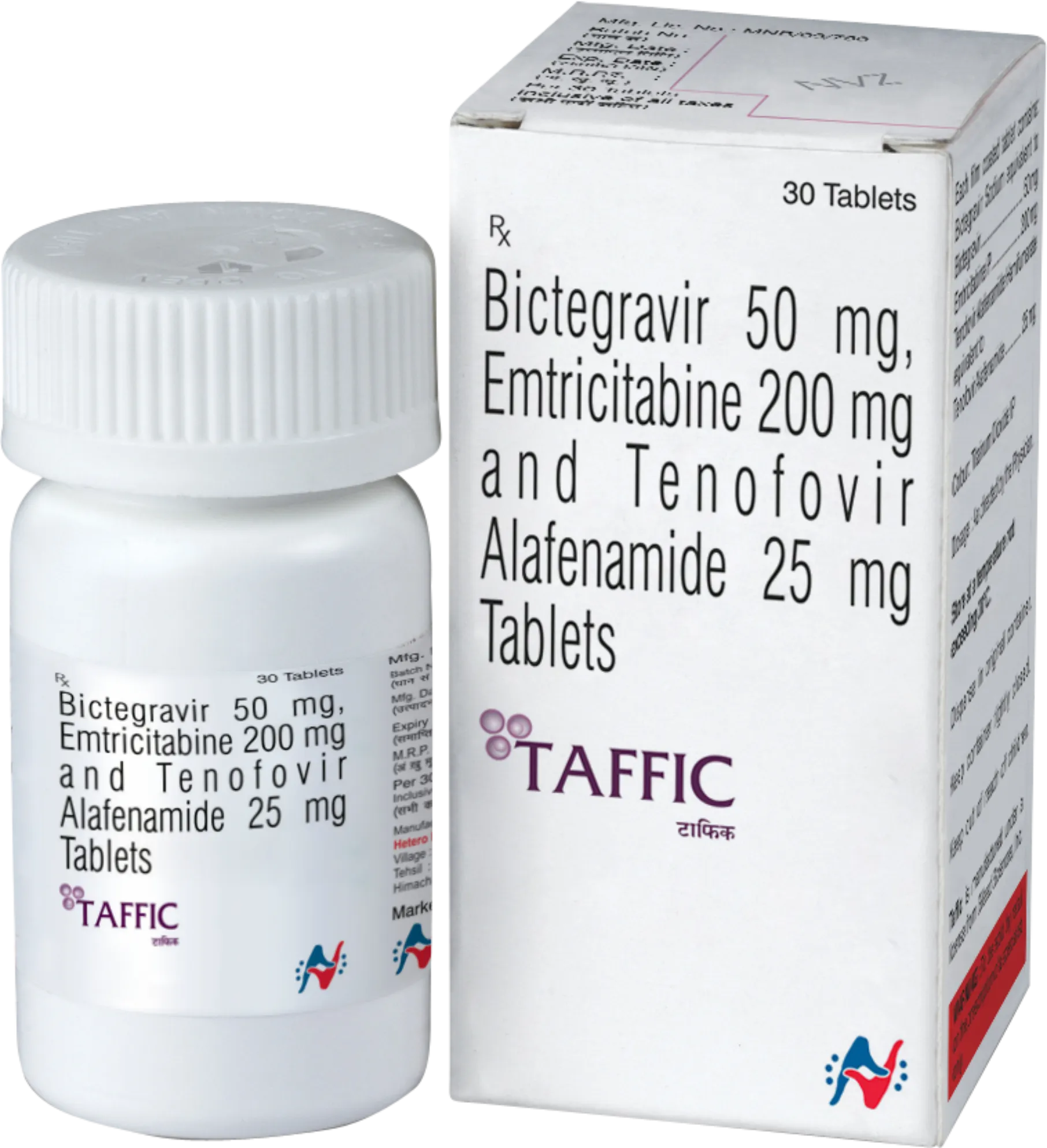 Bictegravir Emtricitabine Tenofovir Alafenamide Tablets — Taffic N/A