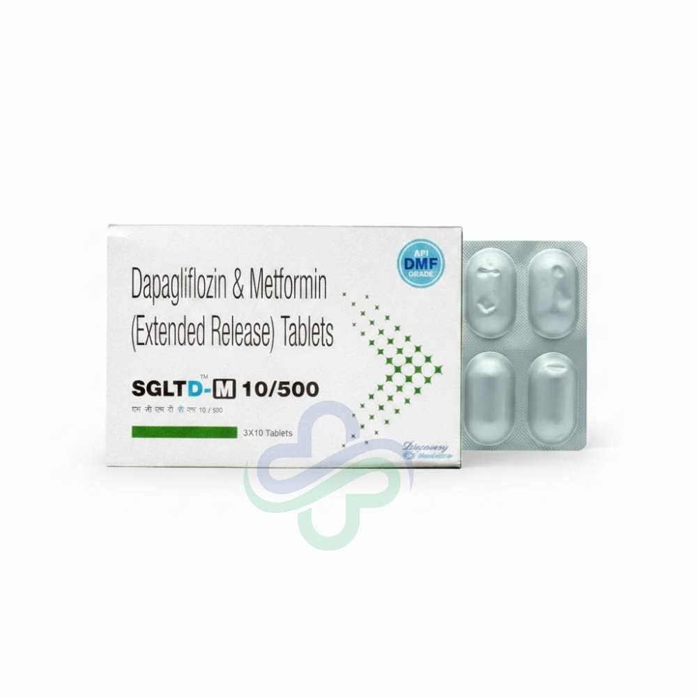 Dapagliflozin Metformin (Extended Release) Tablets — Dapagliflozin + Metformin 5mg + 1000mg view 3