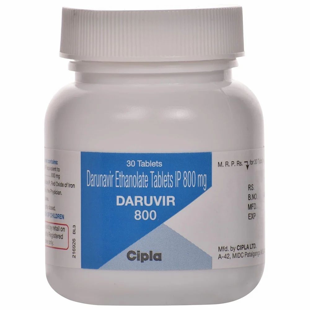 Darunavir Ethanolate Tablets — Daruvir 800 800 mg view 2