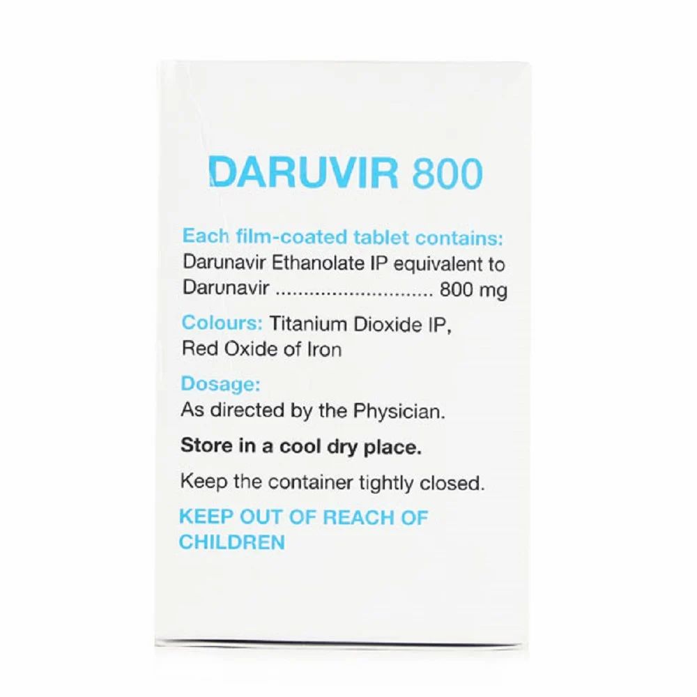 Darunavir Ethanolate Tablets — Daruvir 800 800 mg view 3