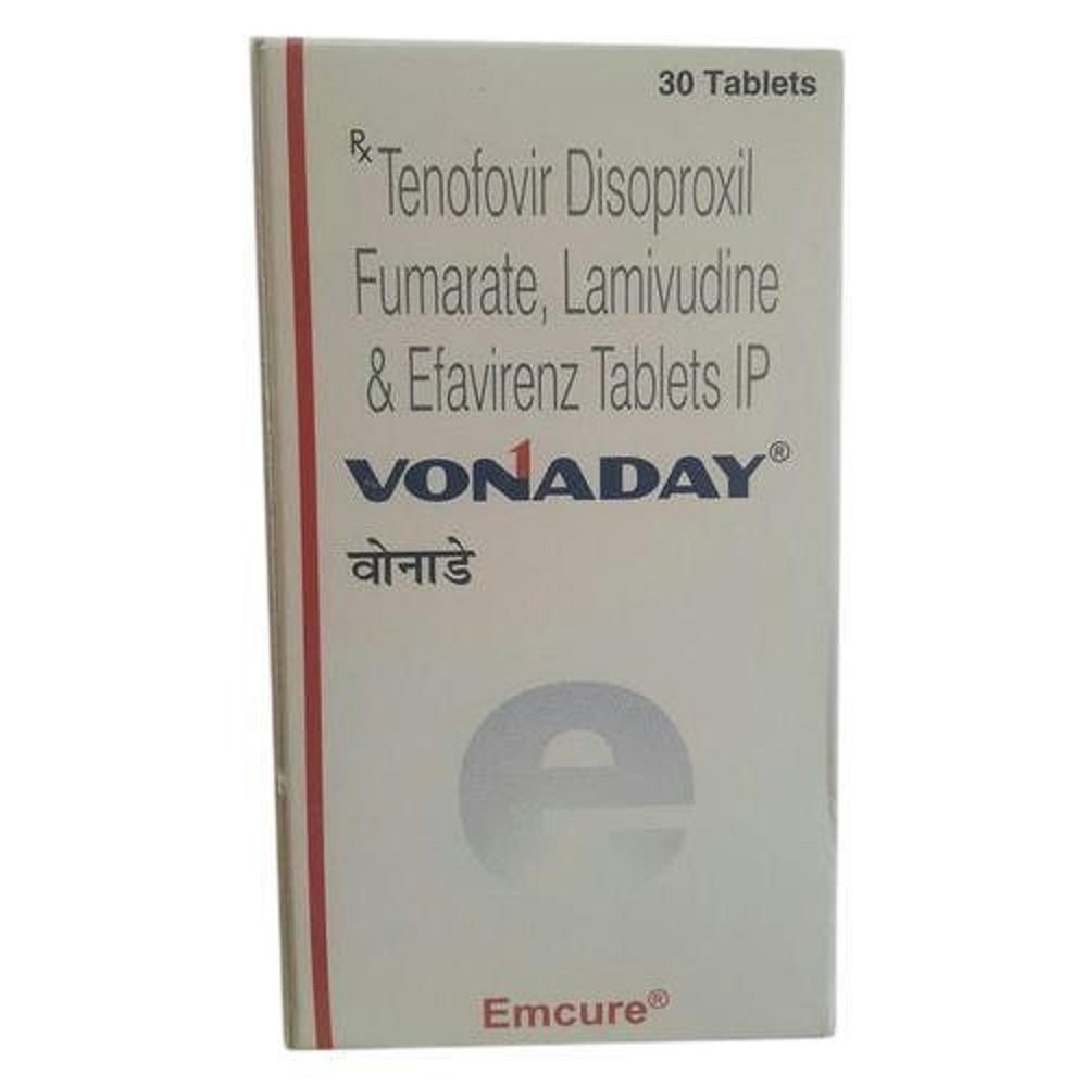 Vonaday Tablets โ Tenofovir Lamivudine Efavirenz 150Mg
