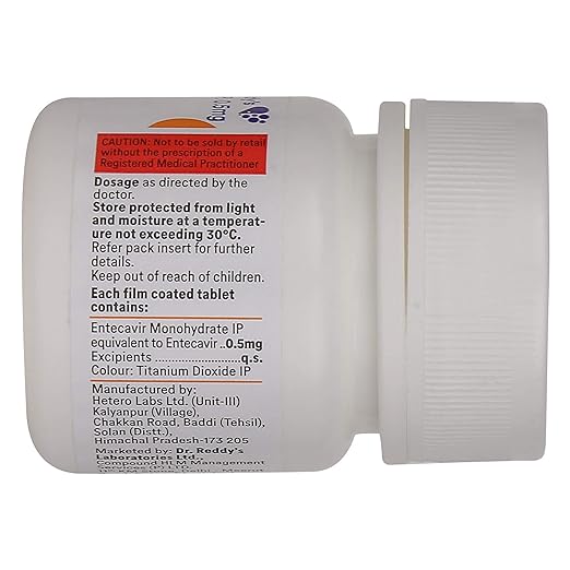 Entecavir Tablet-Entaliv 0.5mg — Entaliv 0.5 Mg view 4