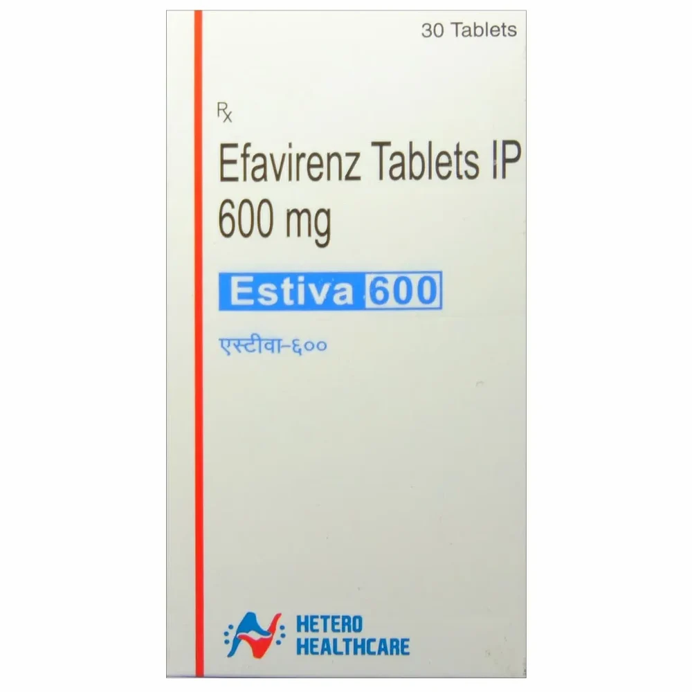 Estiva 600mg Efavirenz Tablet — Estiva-600 600mg view 2
