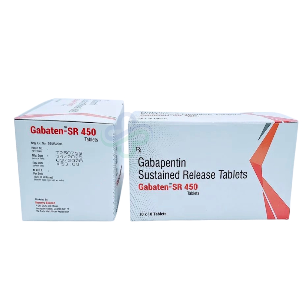 Gabapentin-SR 450mg Tablet — Gabapentin 450mg view 4