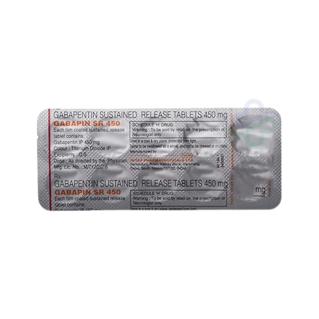 Gabapentin-SR 450mg Tablet — Gabapentin 450mg view 2