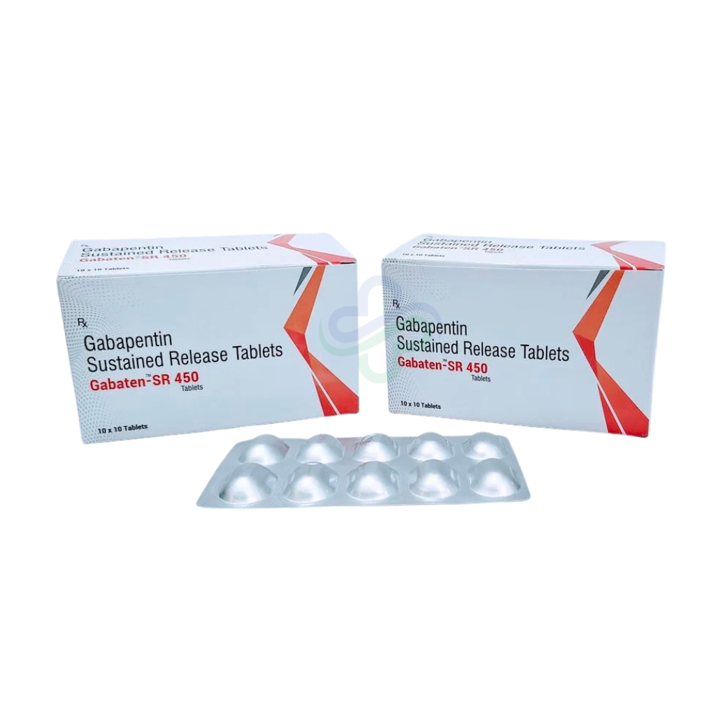 Gabapentin-SR 450mg Tablet — Gabapentin 450mg view 5