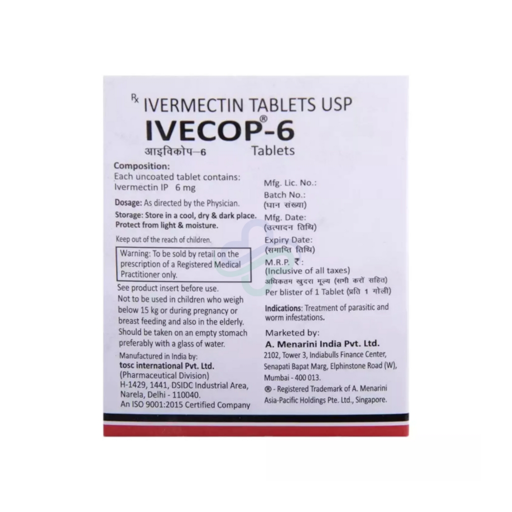 Ivermectin 6mg — Ivermectin 6mg view 2
