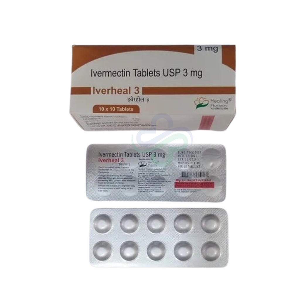Iverheal - Ivermectin Tablets 3mg — Ivermectin 3mg