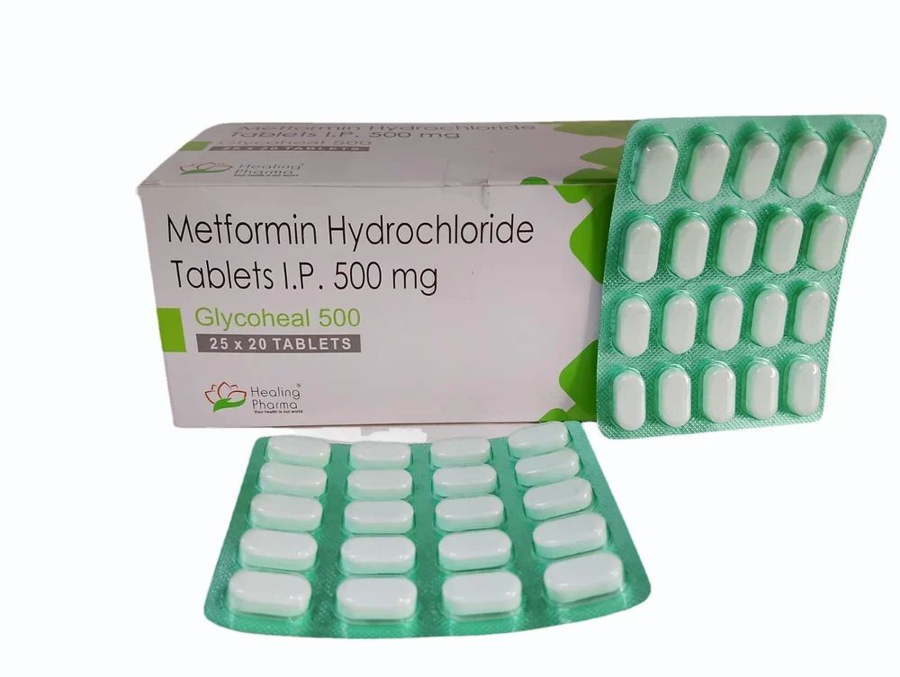 Metformin 500mg Glycoheal 500 Tablets — Metformin 500mg view 4