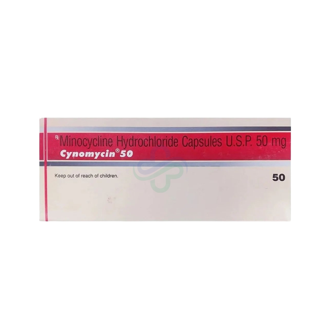 Cynomycin 50mg capsules- Minocycline Capsules — cynomycin hydrochloride 50mg