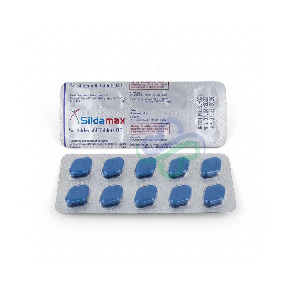 Sildamax 100mg Tablets — Sildamax 100mg 100mg