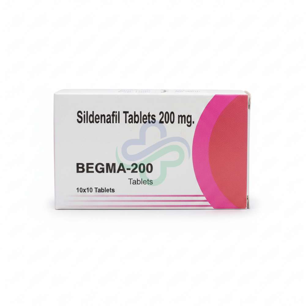 Begma 200mg Tablets — Sildenafil 200mg 200mg view 1