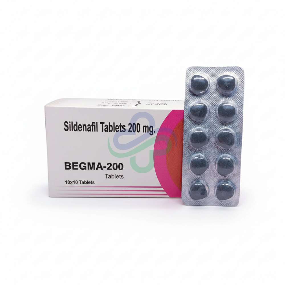 Begma 200mg Tablets — Sildenafil 200mg 200mg view 2