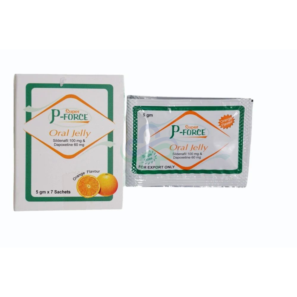 Super P Force Oral Jelly (Sildenafil 100 and Dapoxetine 60) — Super P Force Sildenafil 100 and Dapoxetine 60 view 4