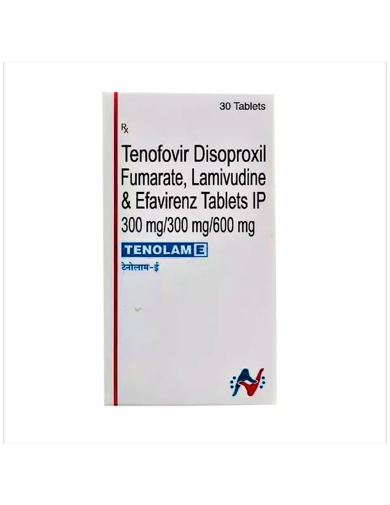 TENOLAM E TABLET — Tenofovir Lamivudine Efavirenz 300/300/600