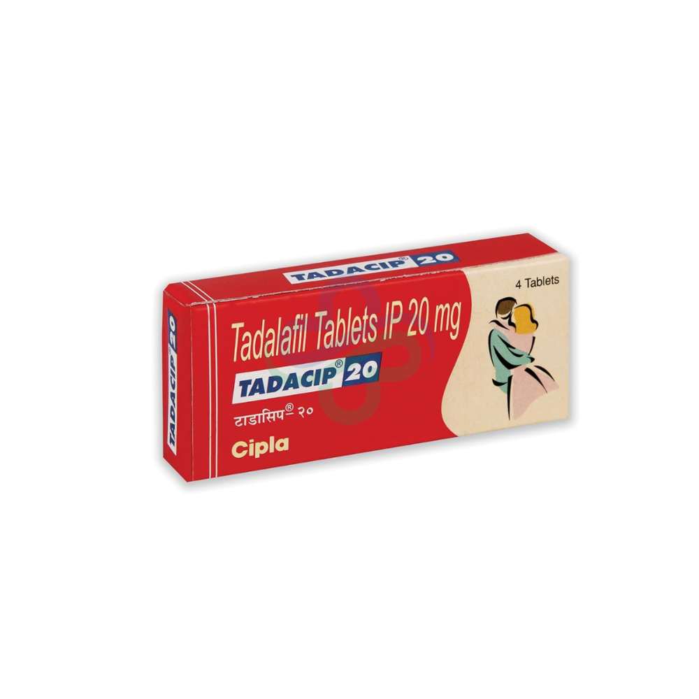 Tadacip 20 Mg Tadalafil Tablet