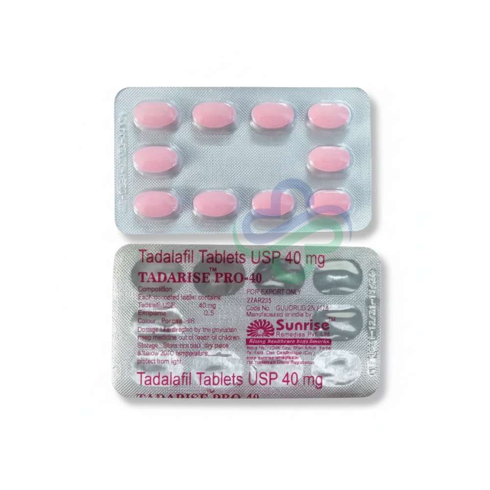 Tadarise Pro-40Mg Tablets — Tadalafil 40mg 40mg view 3