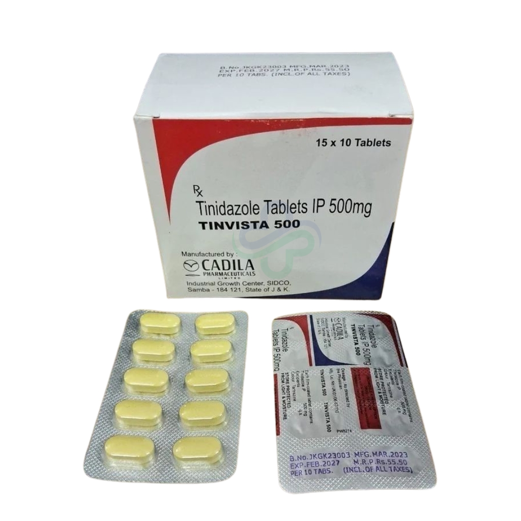 Tinidazole 500mg - Tinvista Tablet — Tinidazole 500mg view 2