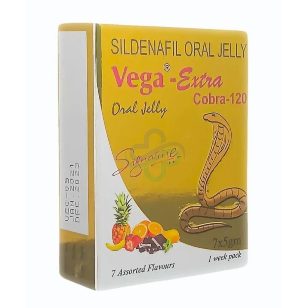 Vega Extra Cobra 120 Mg (Sildenafil Oral Jelly) — Vega Extra Cobra 120 Mg 120Mg view 4