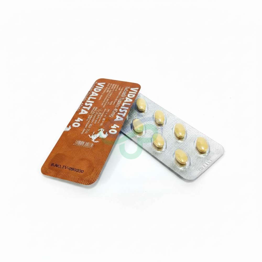 Vidalista 40mg Tablets — Tadalafil 40mg 40mg view 4