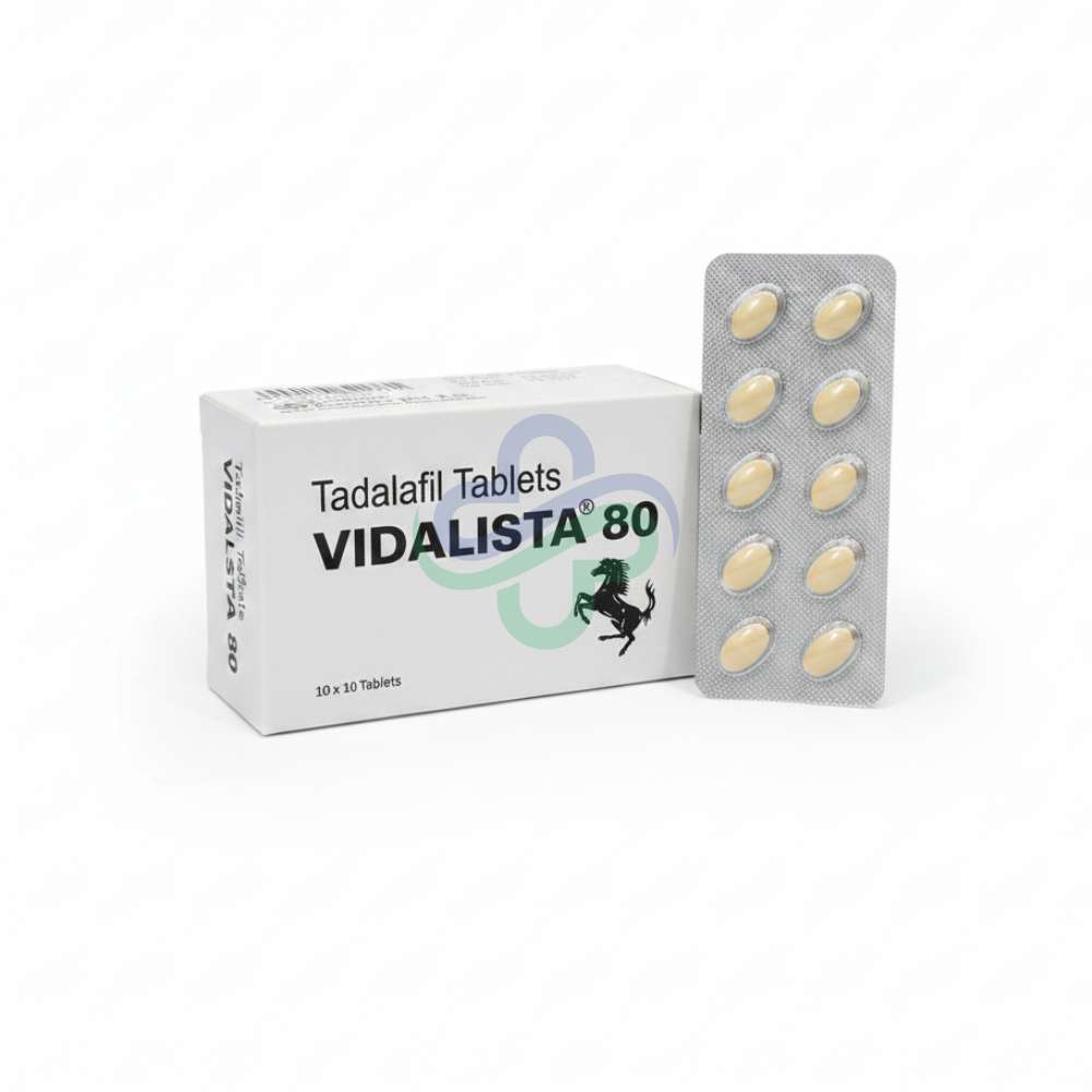 Vidalista 80mg Tablet — Tadalafil 80mg 80mg view 2