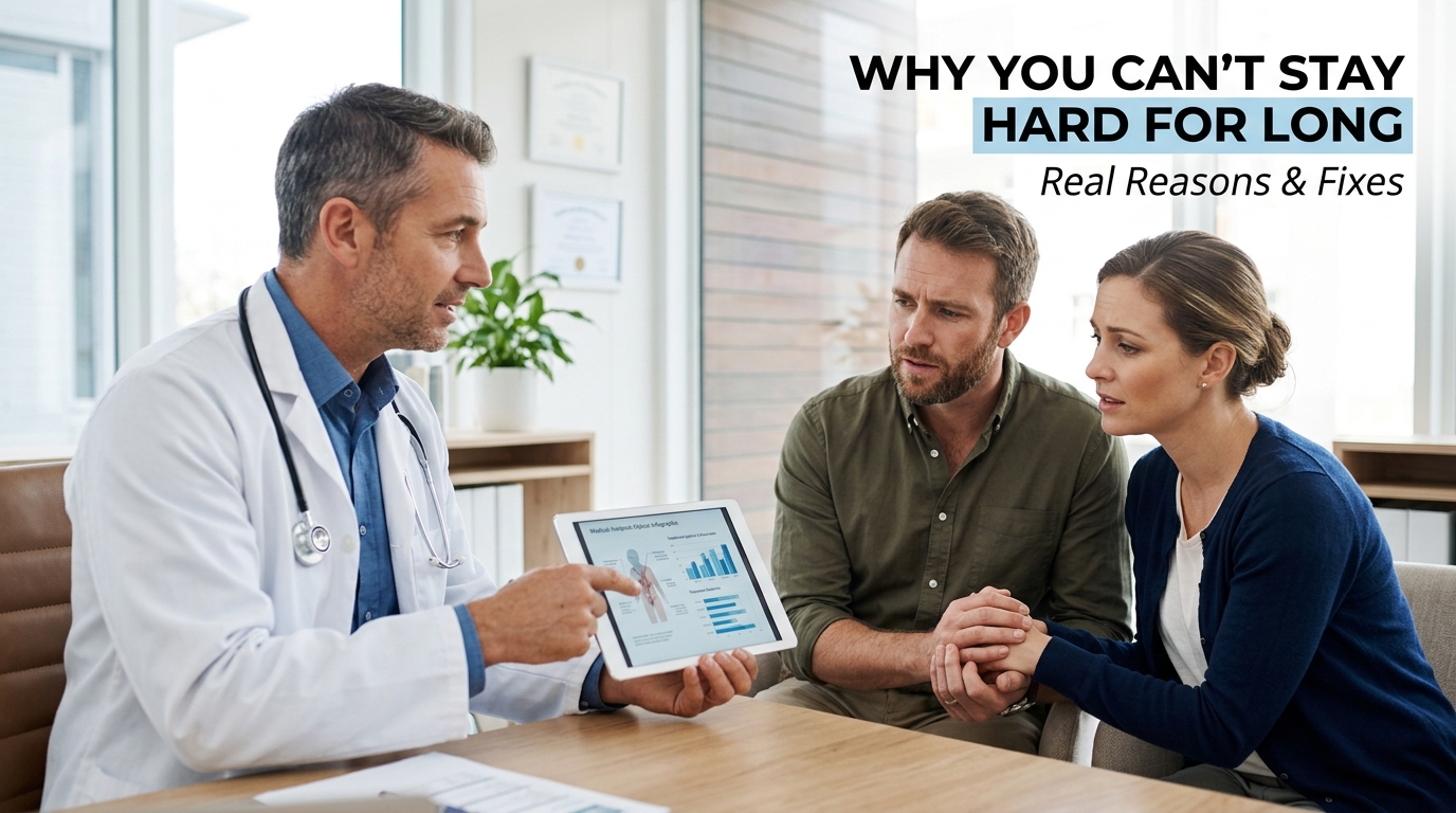Why You Can’t Stay Hard for Long: Real Reasons & Fixes