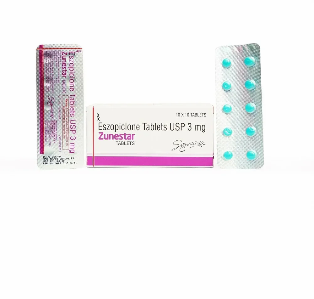 Zunestar - Eszopiclone Tablets USP 3Mg — Eszopiclone 3mg