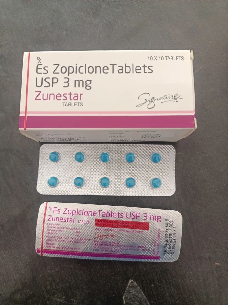 Zunestar - Eszopiclone Tablets USP 3Mg — Eszopiclone 3mg view 2