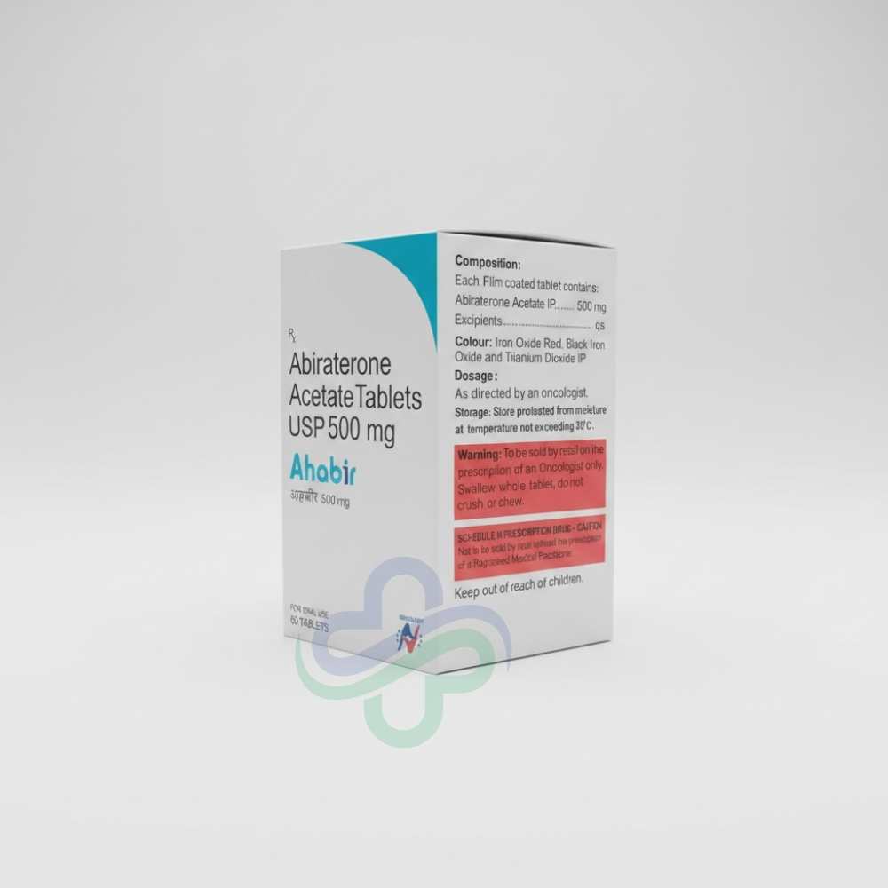Abiraterone Acetate 500mg Tablets-Ahabir β Abiraterone Acetate 500mg view 2